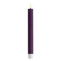 Deluxe HomeArt Led dinerkaars 24 cm | Paars | 3D vlam | 2 stuks | Deluxe HomeArt  LDH00317