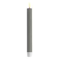 Deluxe HomeArt Led dinerkaars 24 cm | Savlie Green | 3D vlam | 2 stuks | Deluxe HomeArt  LDH00257