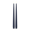 Led dinerkaars 28 cm | Royal Blue | 3D vlam | Shiny | 2 stuks | Deluxe HomeArt