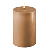 Led kaars 10 x 15  cm | Caramel | 3D vlam | Deluxe HomeArt