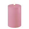 Led kaars 10 x 15  cm | Lavendel | 3D vlam | Deluxe HomeArt