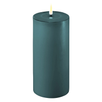 Deluxe HomeArt Led kaars 10 x 20  cm | Jade Green | 3D vlam | Deluxe HomeArt  LDH00283
