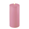 Led kaars 10 x 20  cm | Lavendel | 3D vlam | Deluxe HomeArt LDH00503 - 1