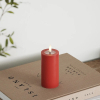 Led kaars 5 x 10 cm | Rood | 3D vlam | Deluxe HomeArt LDH00185 - 2