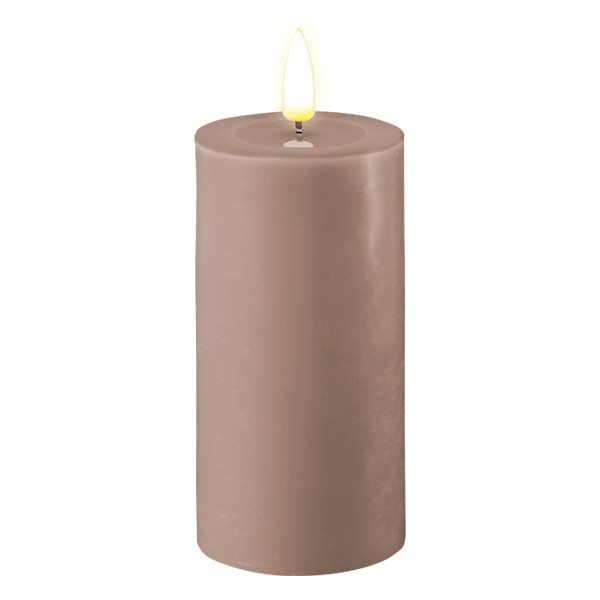 Deluxe HomeArt Led kaars 5 x 10 cm | Rosé | 3D vlam | Deluxe HomeArt  LDH00508 - 1