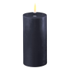 Led kaars 5 x 10 cm | Royal Blue | 3D vlam | Deluxe HomeArt