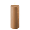 Led kaars 5 x 12,5 cm | Caramel | 3D vlam | Deluxe HomeArt