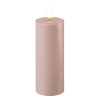 Led kaars 5 x 12,5 cm | Rosé | 3D vlam | Deluxe HomeArt