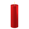 Led kaars 5 x 15 cm | Rood | 3D vlam | Deluxe HomeArt
