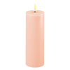 Led kaars 5 x 15 cm | Roze | 3D vlam | Deluxe HomeArt
