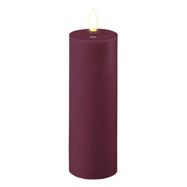 Deluxe HomeArt Led kaars 5 x 15 cm | Violet | 3D vlam | Deluxe HomeArt  LDH00465 - 1