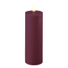 Led kaars 5 x 15 cm | Violet | 3D vlam | Deluxe HomeArt LDH00465 - 1