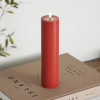 Led kaars 5 x 20 cm | Rood | 3D vlam | Deluxe HomeArt LDH00188 - 2