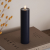 Led kaars 5 x 20 cm | Royal Blue | 3D vlam | Deluxe HomeArt LDH00291 - 1