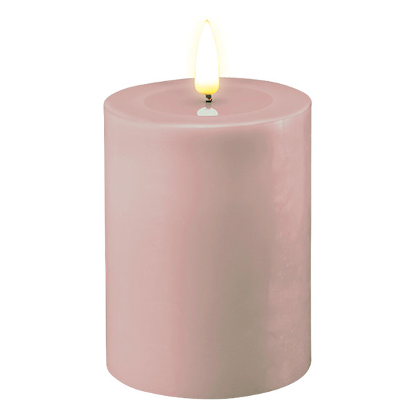 Deluxe HomeArt Led kaars 7,5 x 10 cm | Rosé | 3D vlam | Deluxe HomeArt  LDH00512 - 1