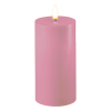 Led kaars 7,5 x 15 cm | Lavendel | 3D vlam | Deluxe HomeArt
