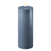 Led kaars 7,5 x 20  cm | Ice Blue | 3D vlam | Deluxe HomeArt
