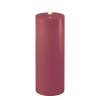 Led kaars 7,5 x 20  cm | Magenta | 3D vlam | Deluxe HomeArt LDH00485 - 1