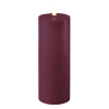 Led kaars 7,5 x 20  cm | Violet | 3D vlam | Deluxe HomeArt LDH00470 - 1
