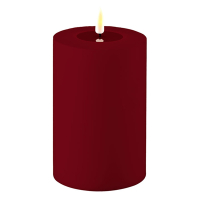 Deluxe HomeArt Led kaars voor buiten 10 x 15 cm | Bordeaux | 3D vlam | Deluxe HomeArt  LDH00414