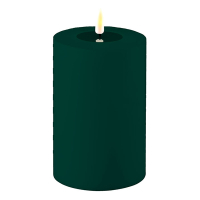 Deluxe HomeArt Led kaars voor buiten 10 x 15 cm | Dark Green | 3D vlam | Deluxe HomeArt  LDH00421