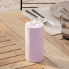 Led kaars voor buiten 7,5 x 15 cm | Dust red | 3D vlam | Deluxe HomeArt