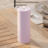 Led kaars voor buiten 7,5 x 20 cm | Dust red | 3D vlam | Deluxe HomeArt LDH00397 - 1