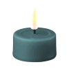 Deluxe HomeArt Led waxinelicht 4,1 x 4,5 cm | Jade Green | 3D vlam | 2 stuks | Deluxe HomeArt  LDH00284