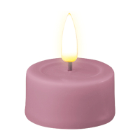 Deluxe HomeArt Led waxinelicht 4,1 x 4,5 cm | Lavendel | 3D vlam | 2 stuks | Deluxe HomeArt  LDH00506