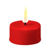Deluxe HomeArt Led waxinelicht 4,1 x 4,5 cm | Rood | 3D vlam | 2 stuks | Deluxe HomeArt  LDH00196