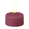 Deluxe HomeArt Led waxinelicht 4,1 x 5 cm | Magenta | 3D vlam | 2 stuks | Deluxe HomeArt  LDH00491