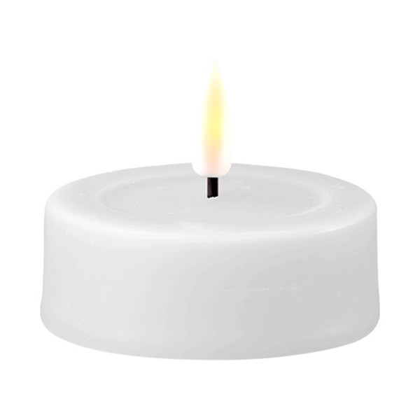 Deluxe HomeArt Led waxinelicht 6,1 x 4,5 cm | Wit | 3D vlam | 2 stuks | Deluxe HomeArt  LDH00014 - 1