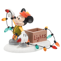 Disney Kerstdorp accessoire | Mickey Lights Up Christmas LDI00096