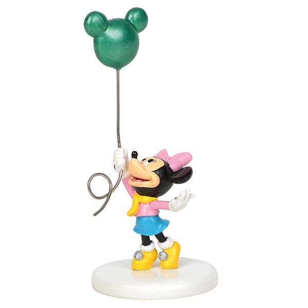 Disney Kerstdorp accessoire | Mickey's Head in the Clouds LDI00099 - 1