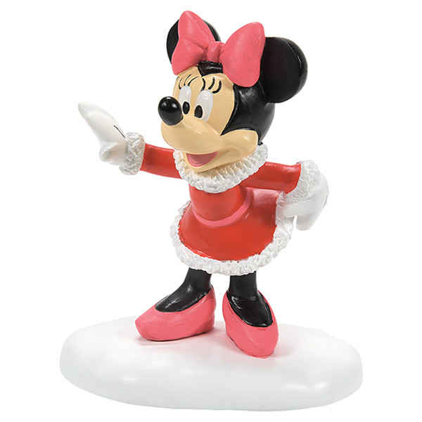 Disney Kerstdorp accessoire | Minnie Struts Her Stuff LDI00104 - 1