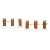 Disney Kerstdorp accessoire | Wharf Fencing 2 Pack LDI00113 - 1