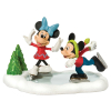 Disney Kerstfiguur | Mickey en Minnie Schaatsen LDI00093 - 1