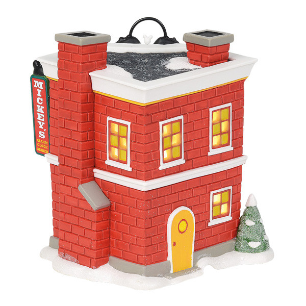 Disney Kersthuisje | Mickey's Alarm Clock Shop LDI00117 - 2