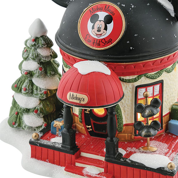 Disney Kersthuisje | Mickey's Ear Hat Shop LDI00123 - 2