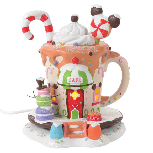 Disney Kersthuisje | Mickey's Peppermint Cafe LDI00133 - 1