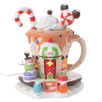 Disney Kersthuisje | Mickey's Peppermint Cafe LDI00133