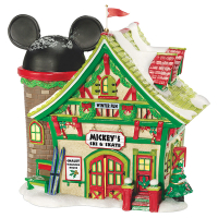 Disney Kersthuisje | Mickey's Ski and Skate Shop LDI00114