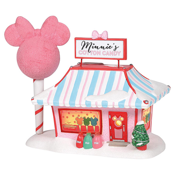 Disney Kersthuisje | Minnie's Cotton Candy Shop LDI00121 - 1