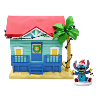 Kersthuisje Stitch | Multicolor | Disney LDI00081
