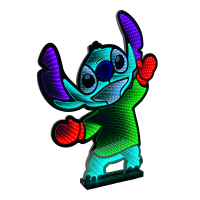 Lichtfiguur Dancing Stitch 45 cm | Multicolor | 264 lampjes | Disney