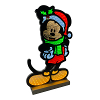 Lichtfiguur Mickey Scarf Christmas 40 cm | Multicolor | 258 lampjes | Disney