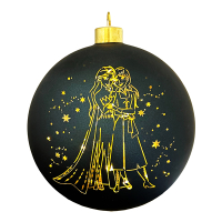 Verlichte Kerstbal Frozen Big Ø 15 cm | Blauw | Disney LDI00062