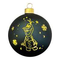 Verlichte Kerstbal Frozen Small Ø 10 cm | Blauw | Disney LDI00063
