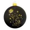 Verlichte Kerstbal Mickey Galaxy Big Ø 15 cm | Zwart | Disney LDI00054 - 1