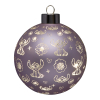 Verlichte Kerstbal Stitch Small Ø 10 cm | Paars | Disney LDI00059 - 1